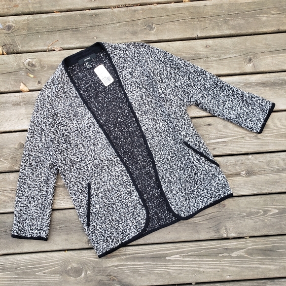 F21 | Knit Blazer Sweater Jacket - Picture 1 of 5